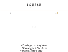 Tablet Screenshot of inessejewelry.com